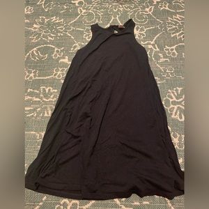 Mission Supply Co black flowy tank dress